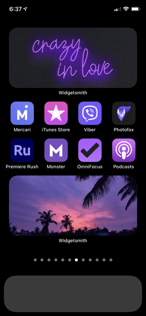 aesthetic widgets app